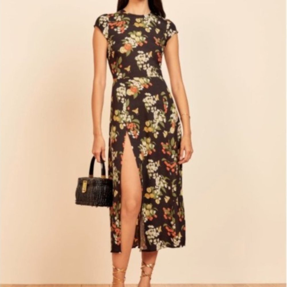 Reformation Gavin Midi Dress - Summer Soire